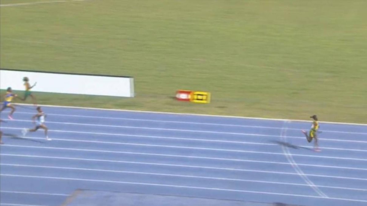 Brianna Lyston, con 12 años, se queda a 2 segundos del récord del mundo.