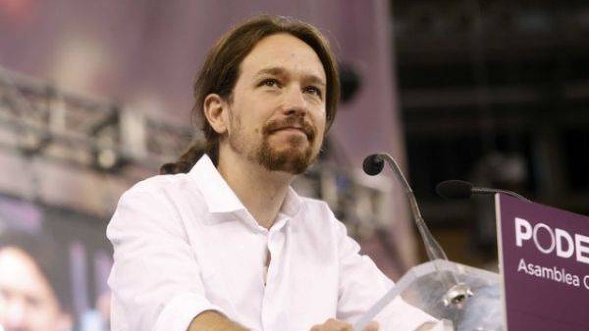 El líder de Podemos y eurodiputado Pablo Iglesias.