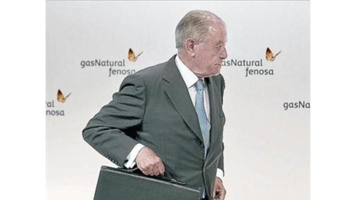 El presidente de Gas Natural Fenosa, Salvador Gabarró.