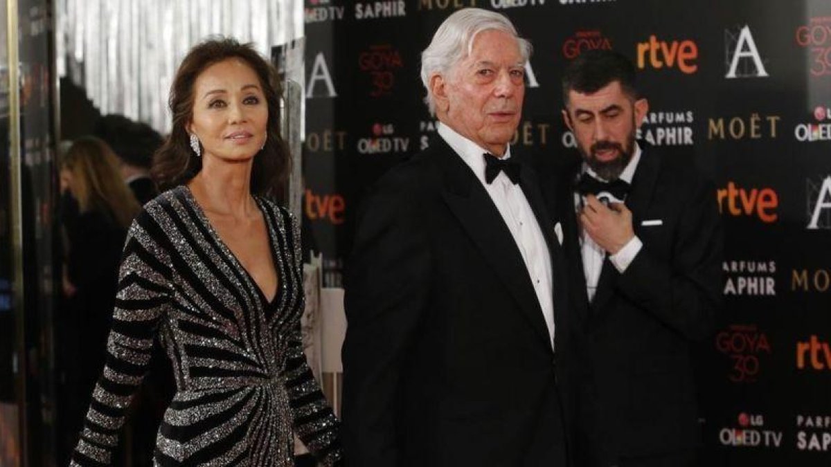 Isabel Preysler y Mario Vargas Llosa, el pasado febrero.