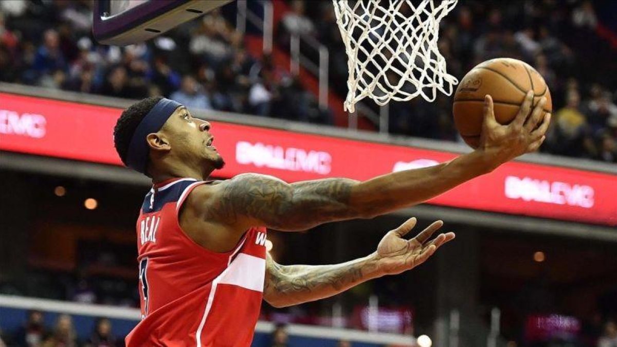 Bradley Beal, referencia del ataque de los Wizards.