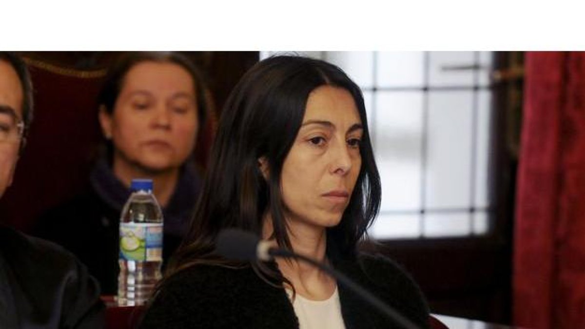 Raquel Gago durante el juicio. J. CASARES