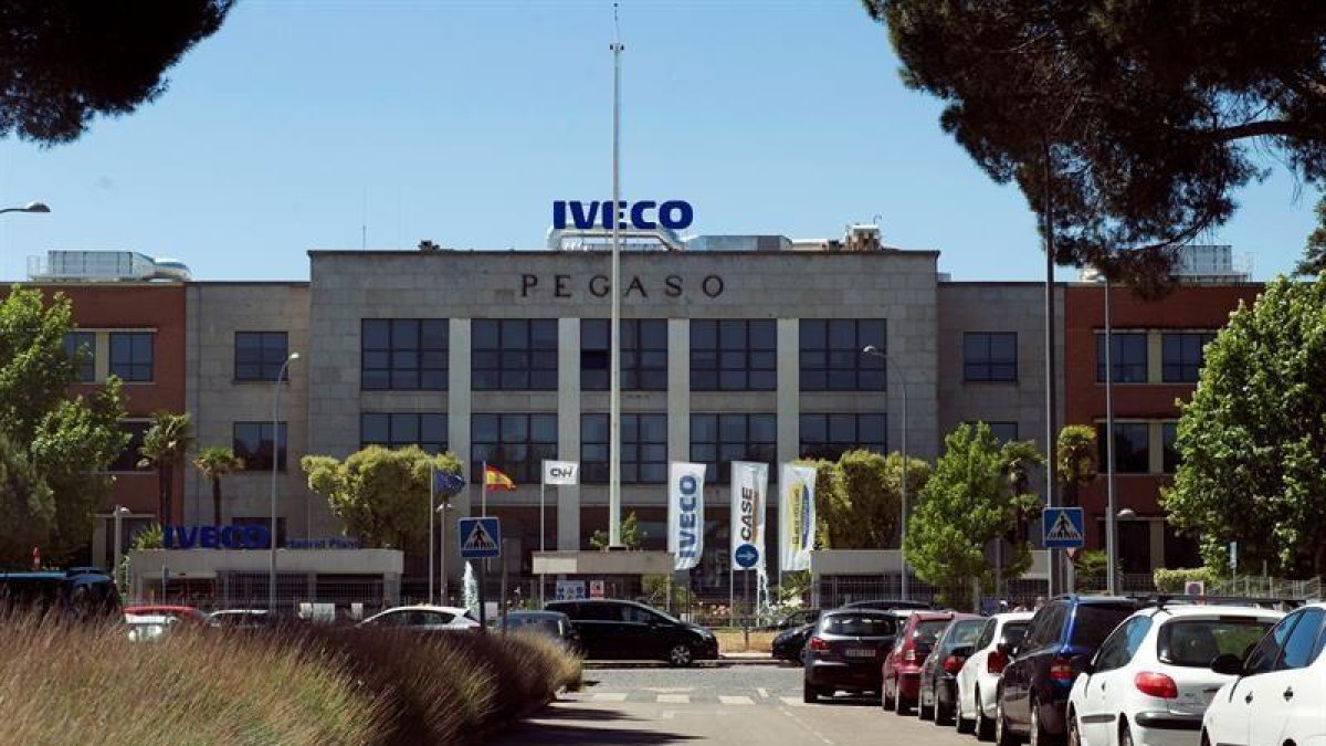 Vista de la sede de la empresa Iveco en San Fernando de Henares.
