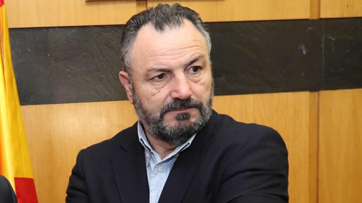 Eduardo Morán, número dos del PSOE leonés y alcalde de Camponaraya.