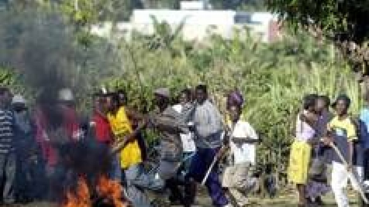 La frontera de Haití está siendo escenario de fuertes protestas