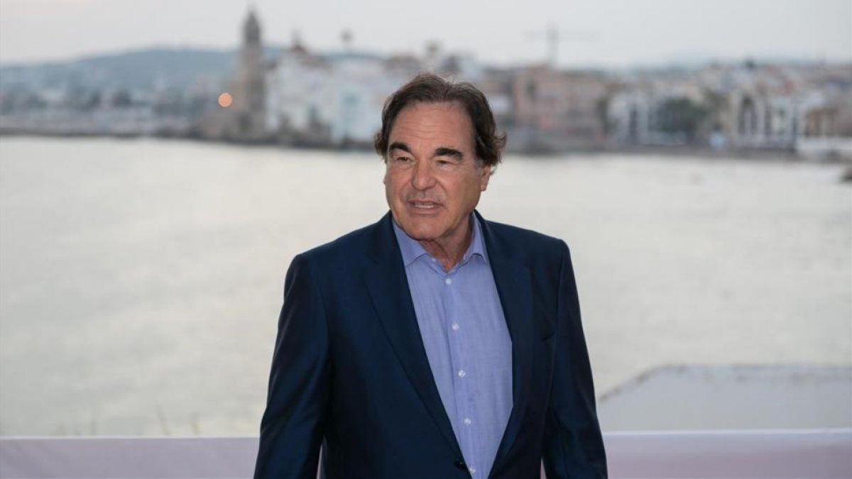 El director Oliver Stone en el Festival de Cinema Fantàstic de Sitges, en el 2015.