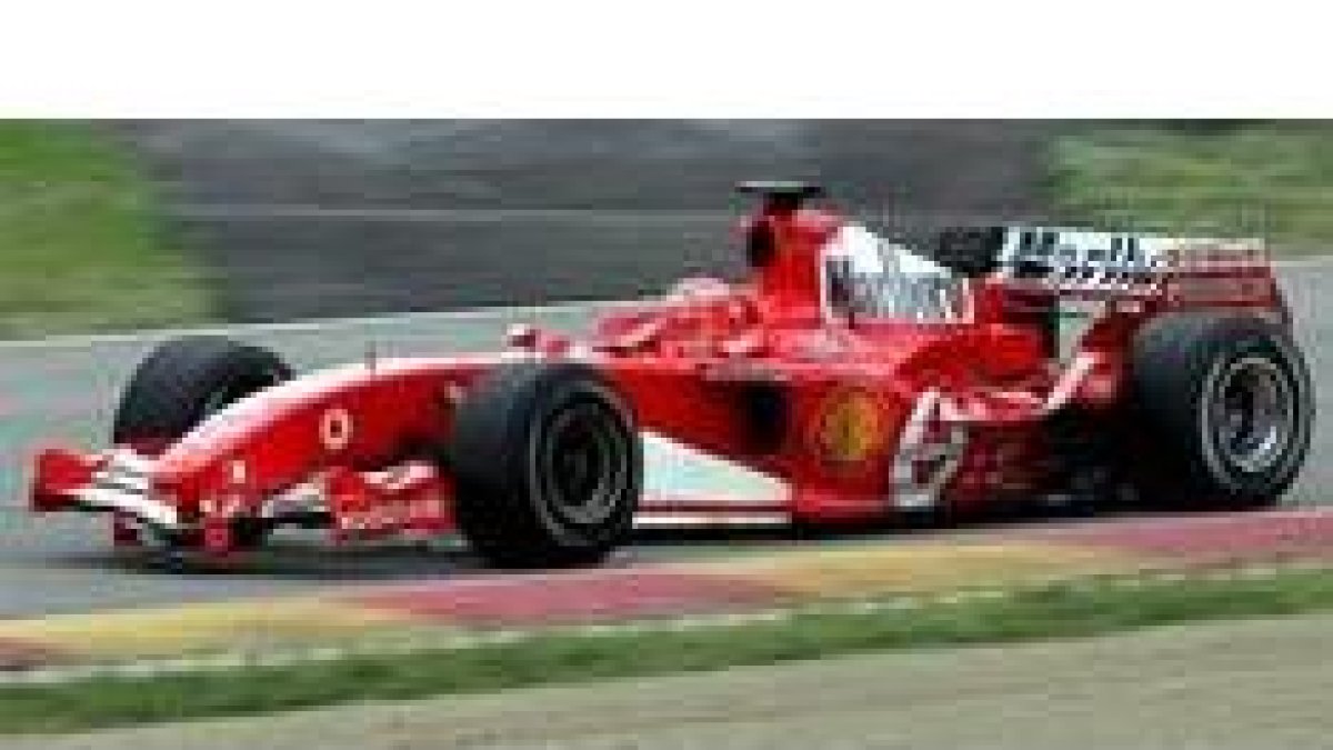 Schumacher realizó ayer la primera prueba con el nuevo Ferrari en el circuito italiano de Mugello