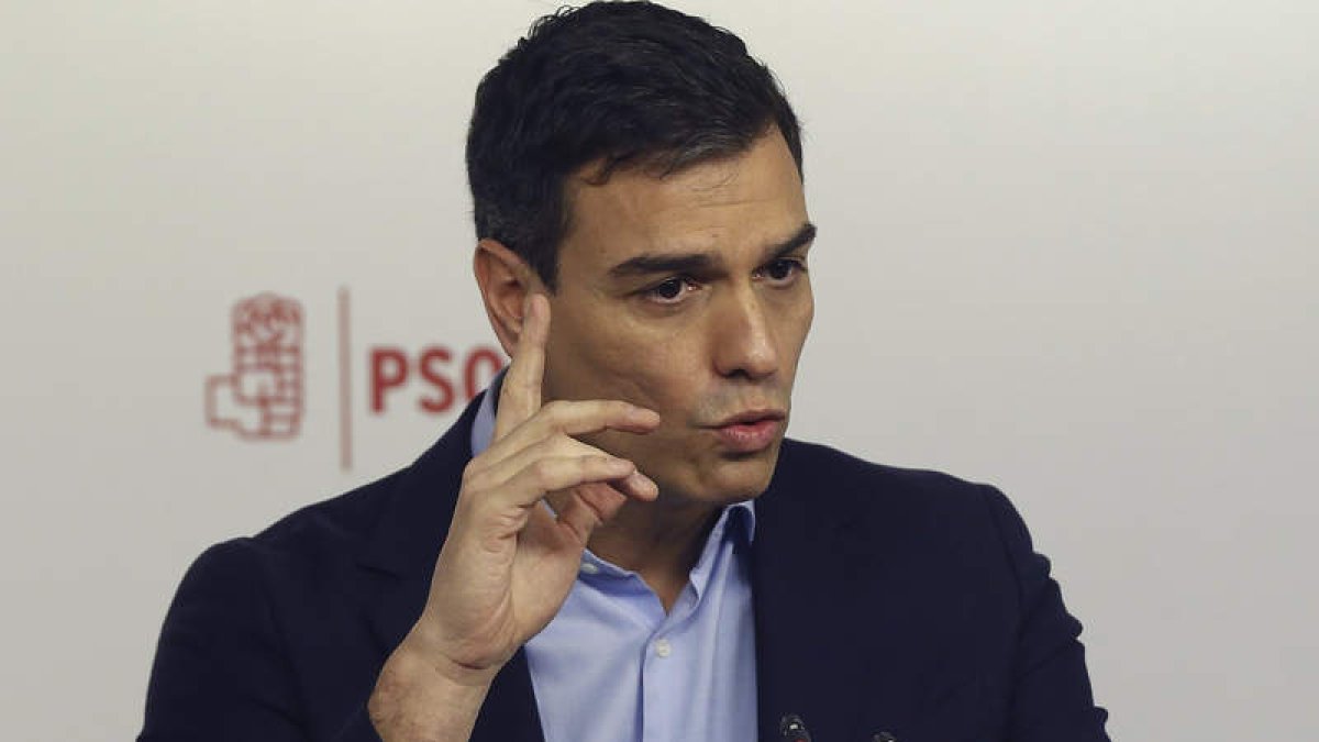 El secretario general del PSOE, Pedro Sánchez. PACO CAMPOS