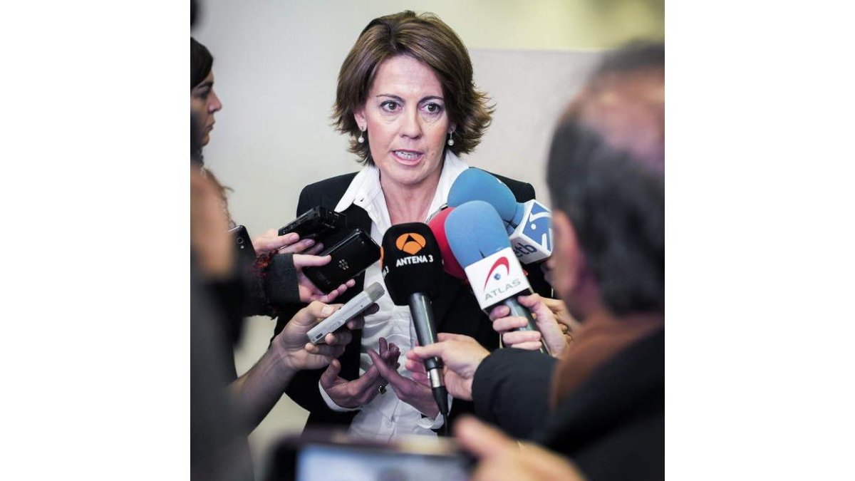 La presidenta de Navarra, Yolanda Barcina.