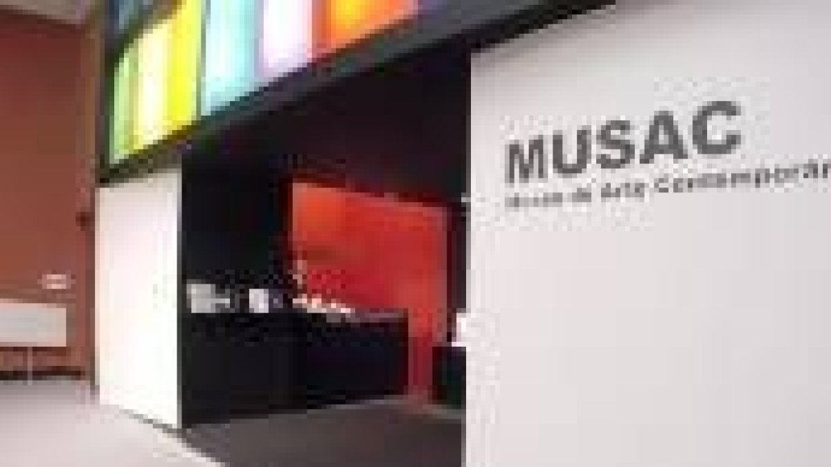 Imagen del stand del Musac en Basilea, de cien metros cuadrados