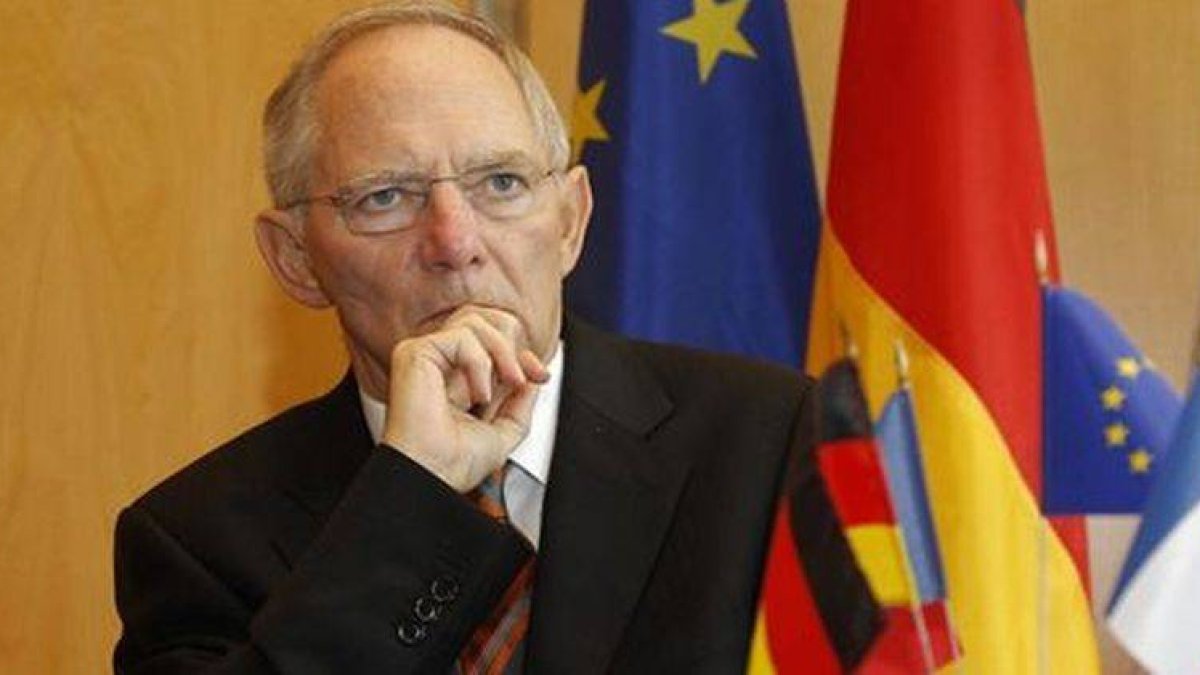 El ministro de Finanzas de Alemania, Wolfgang Schäuble.