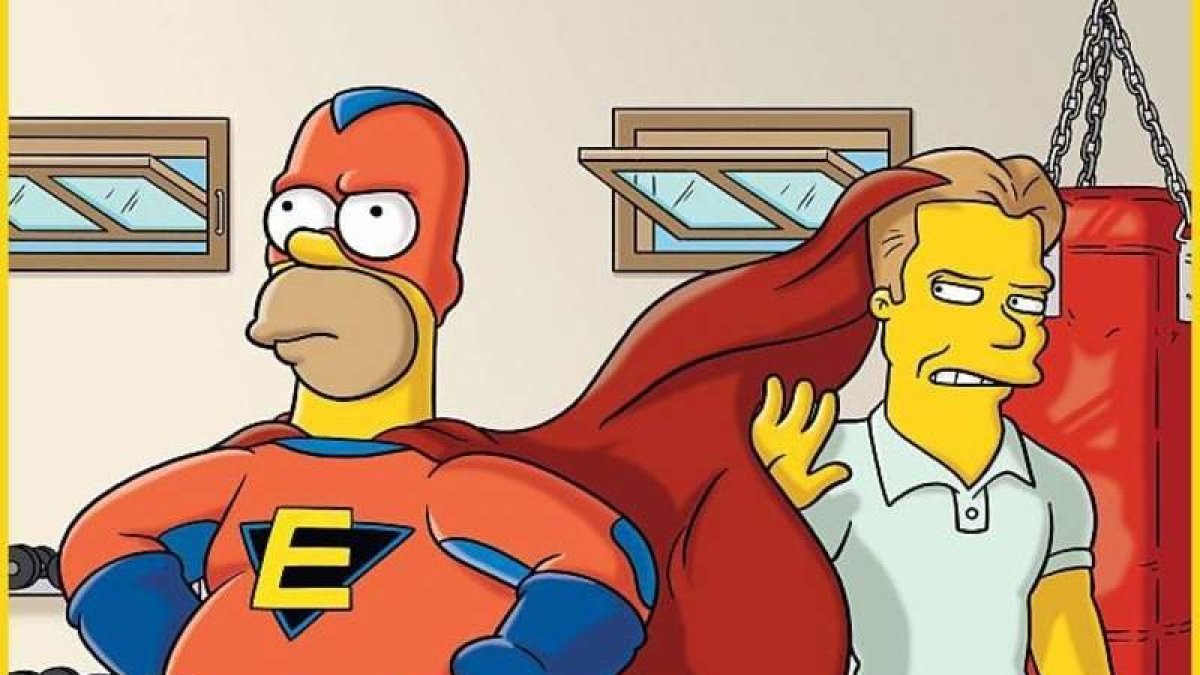 Fotograma de uno de los capítulos de la serie ‘Los Simpson’.