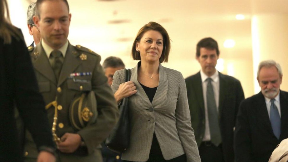 La ministra de Defensa, María Dolores de Cospedal.