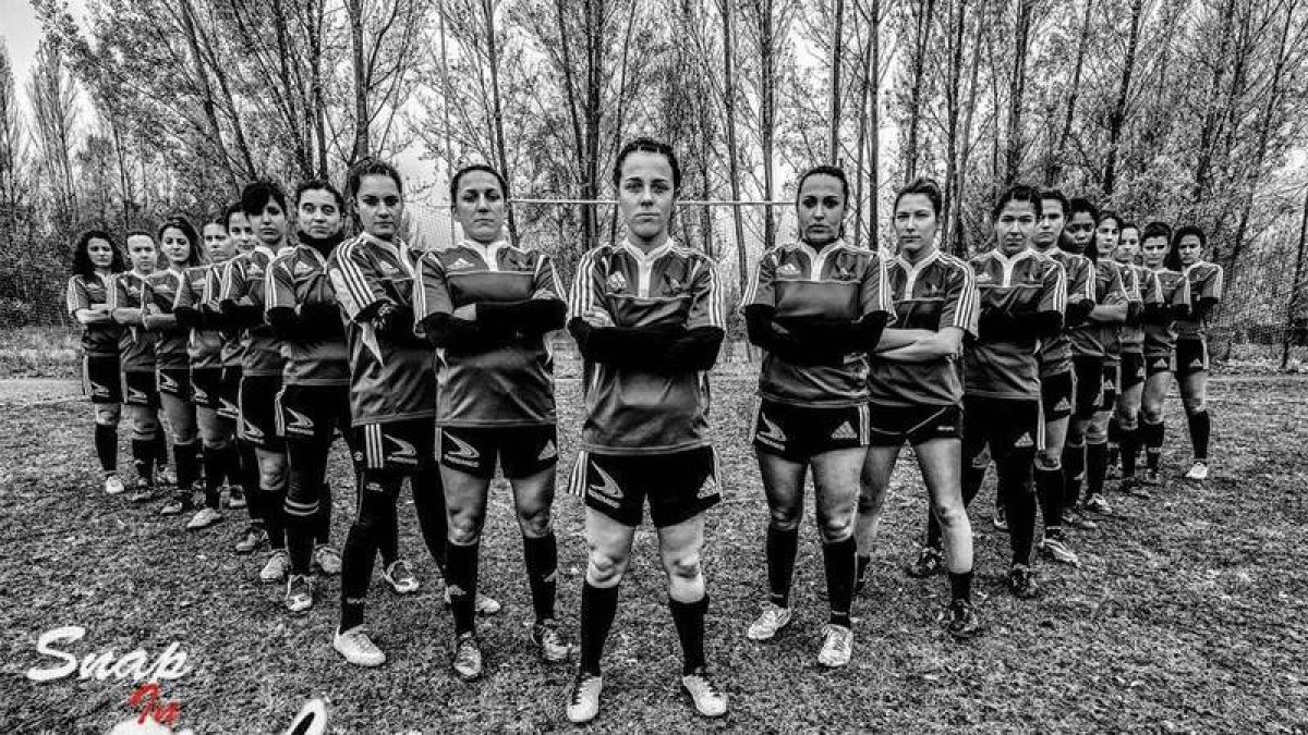 Las integrantes del Club Deportivo Albéitar pelearán al máximo por conquistar el ascenso a la División de Honor Femenina de rugby.