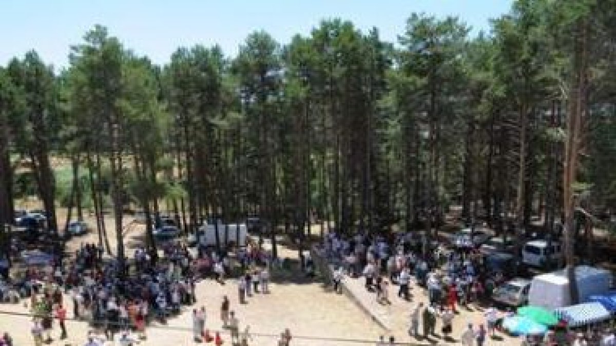 Imagen de la celebración de la Fiesta de La Cepeda que organiza Quintana del Castillo.