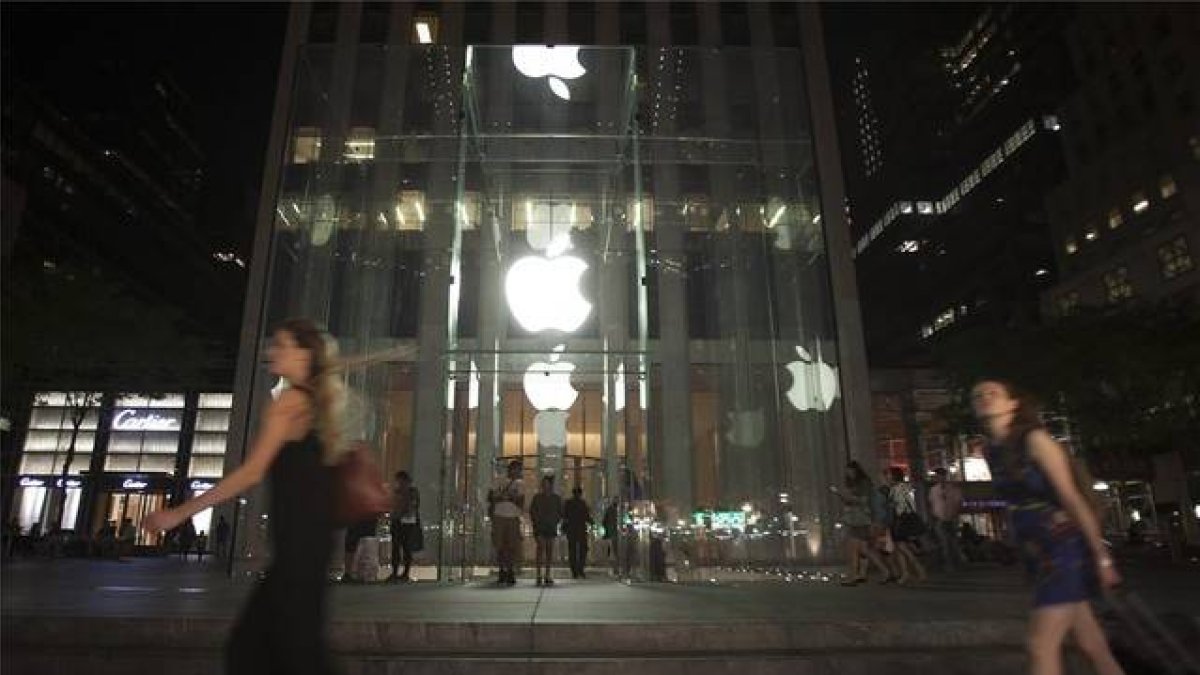 Tienda de Apple en Nueva York.