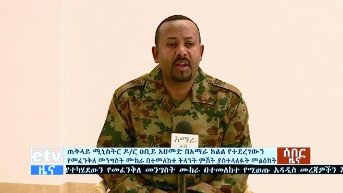 El primer ministro de Etiopía, Abiy Ahmed.