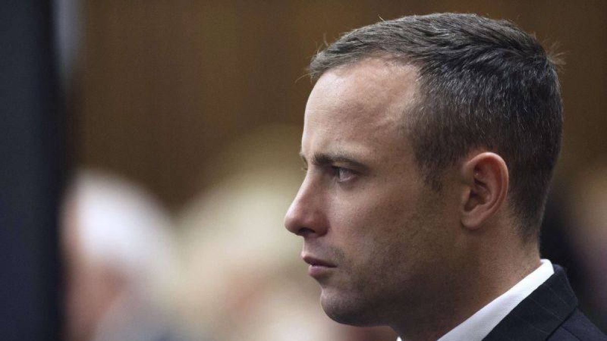 Oscar Pistorius, durante una sesión del juicio.