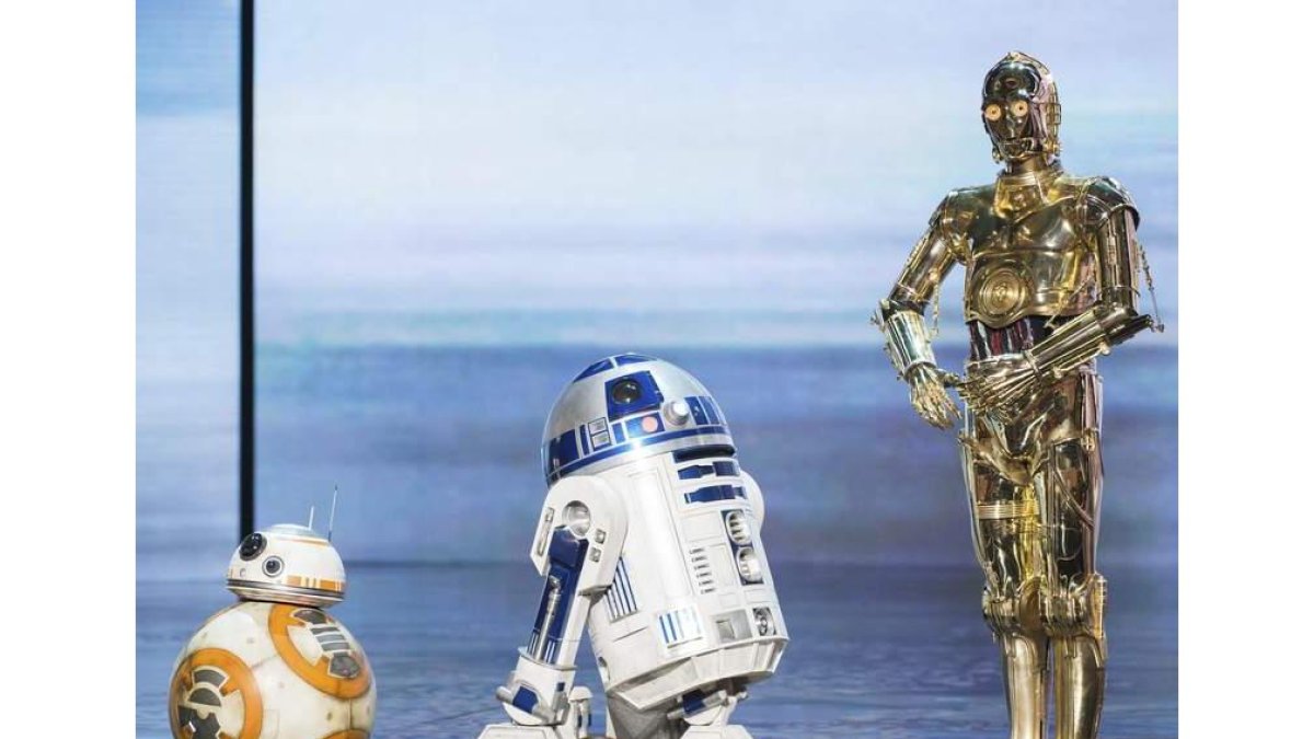 Imagen de los droides de ‘Star Wars’. AARON POOLE