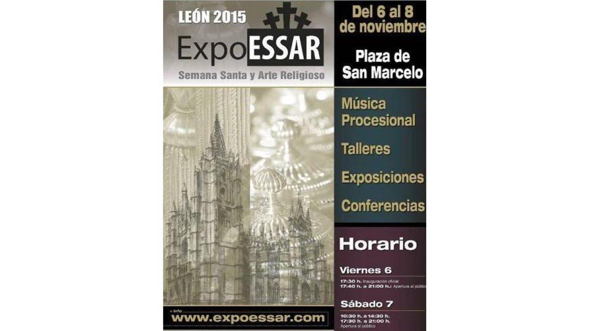 Cartel de la Exposición de Arte Sacro y Semana Santa