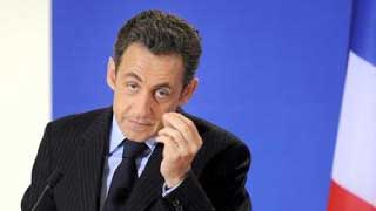 El presidente francés, Nicolas Sarkozy.