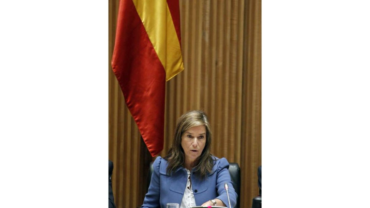 La ministra de Sanidad, Ana Mato, en el Congreso.