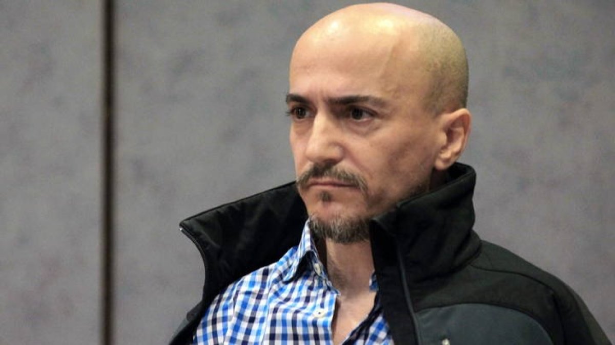 Juan Carlos Aguilar, el falso monje Shaolín, durante su juicio en Vizcaya. LUIS TEJIDO