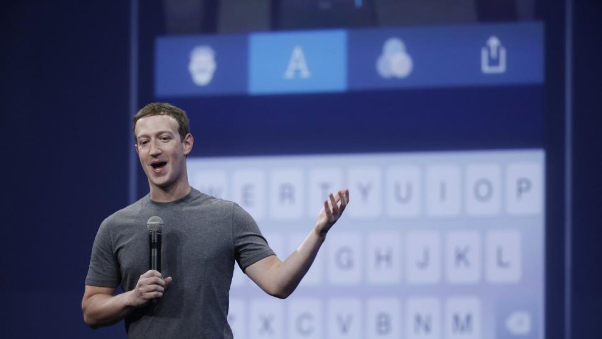 El fundador de Facebook, Mark Zuckerberg, durante una conferencia en San Francisco.