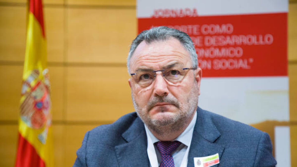 El presidente de la Diputación de León, Eduardo Morán. DL