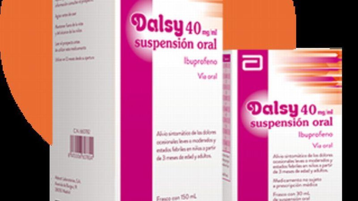 El medicamento Dalsy, destinado a los niños, está basado en el ibuprofeno.