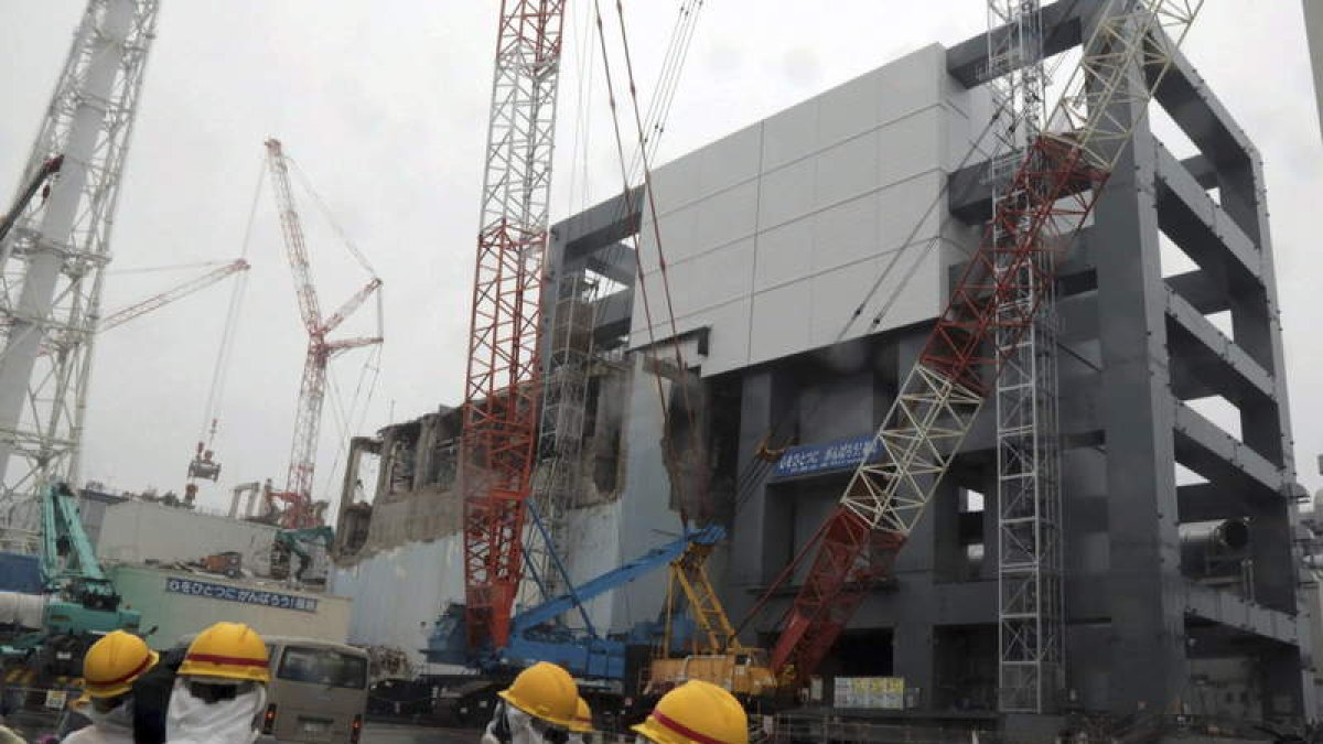 Fotografía de archivo que muestra la planta nuclear de Fukushima.