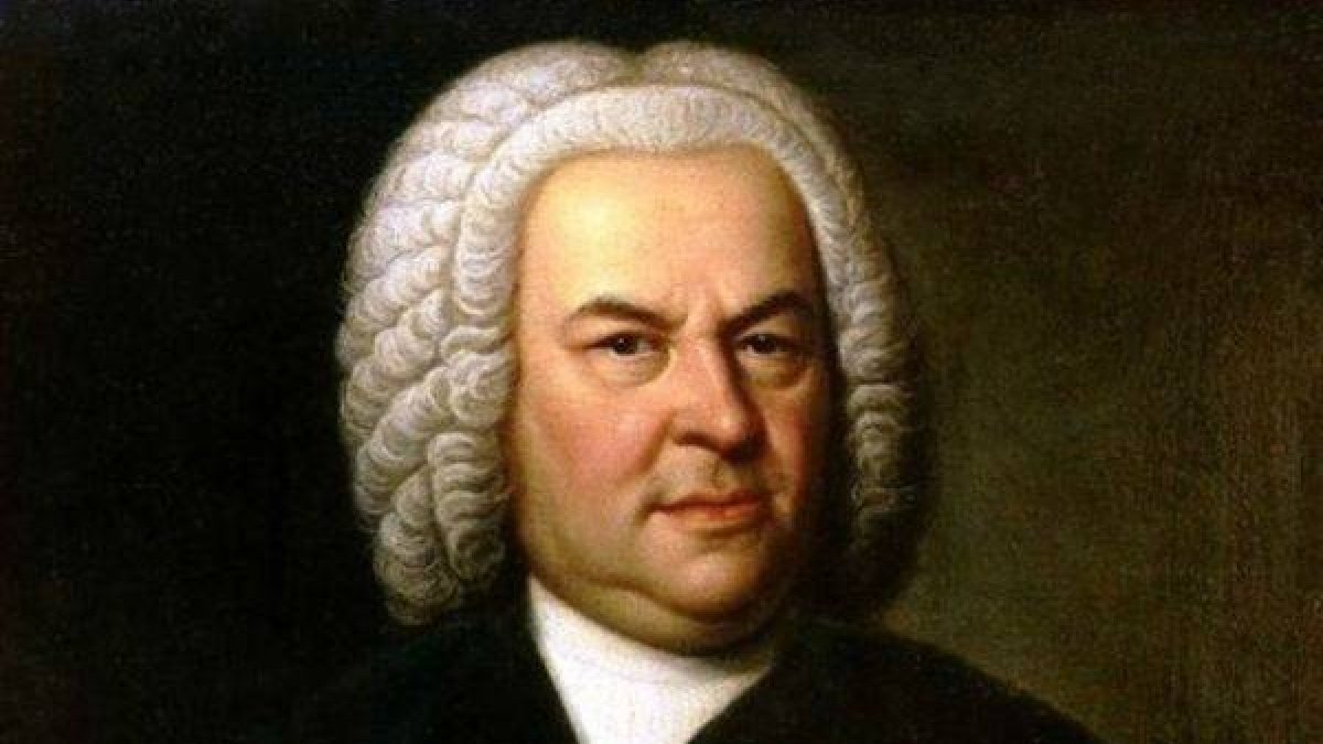 Retrato de Bach pintado por Elias Gottlob Haussmann.