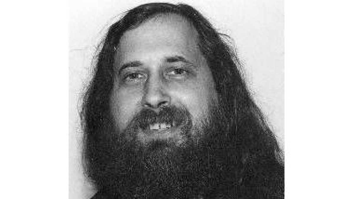 Stallman, líder del movimiento del software libre