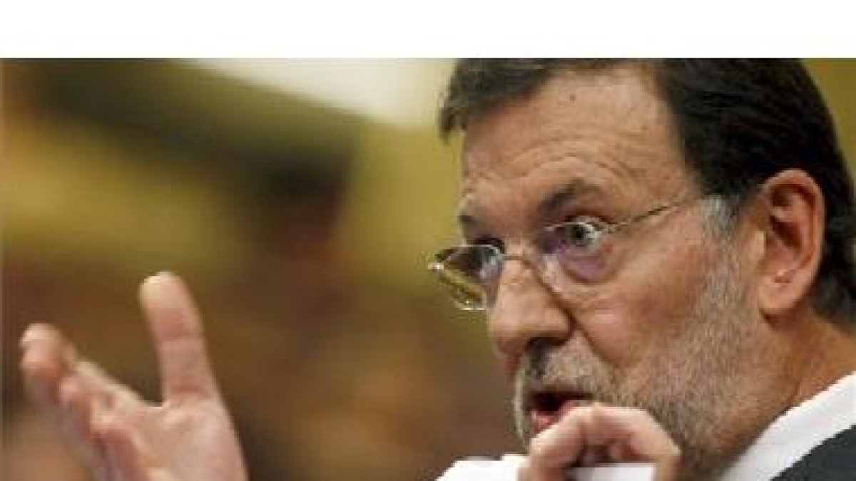 Rajoy, durante su intervención