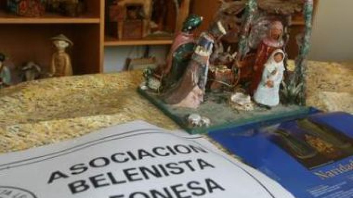 La Asociación Belenista organiza cada año el concurso de belenes en León