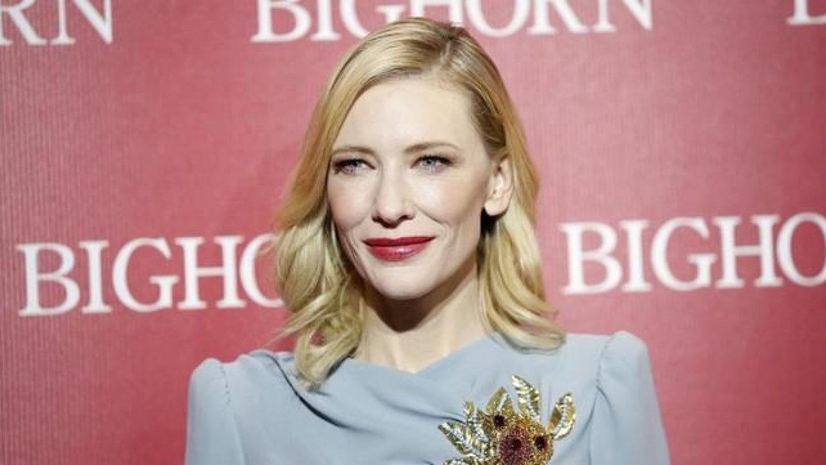 La actriz Cate Blanchett posa en la alfombra roja del Festival de Cine de Palm Springs (California), el pasado 2 de enero.