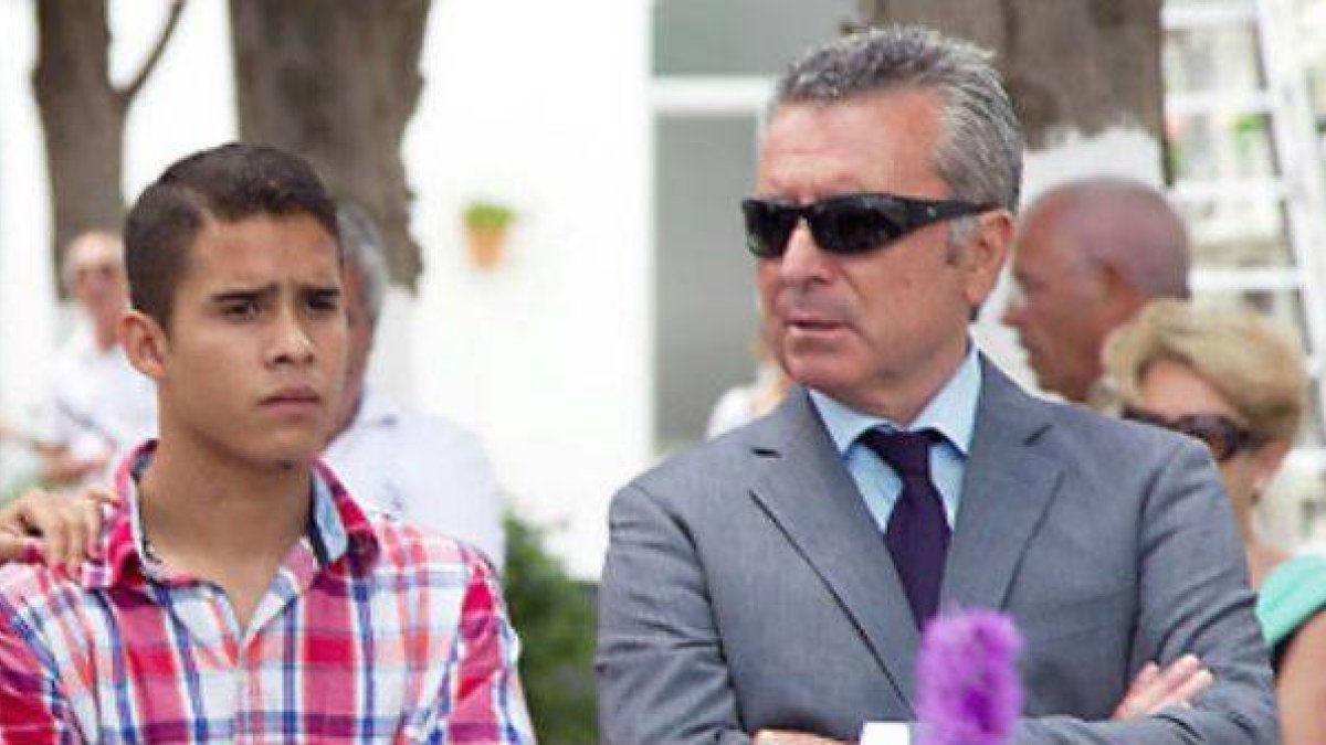 José Fernando y su padre José Ortega Cano, en junio del año pasado.