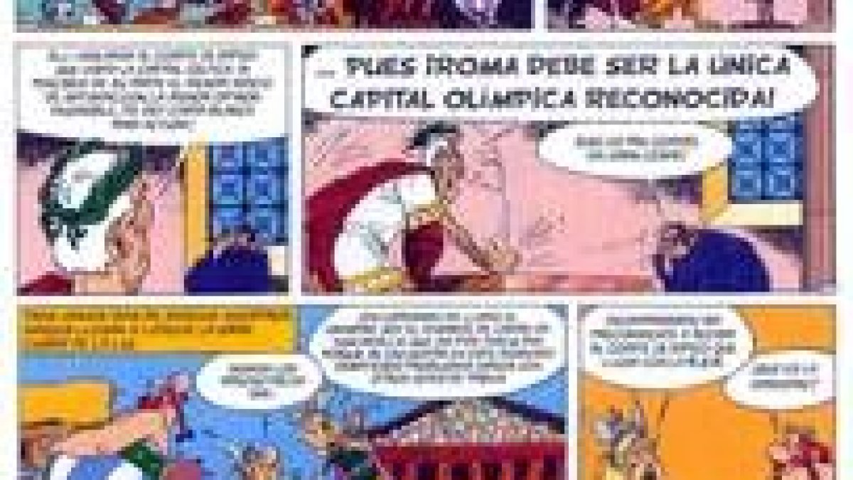El popular personaje ahonda en multitud de anécdotas olímpicas