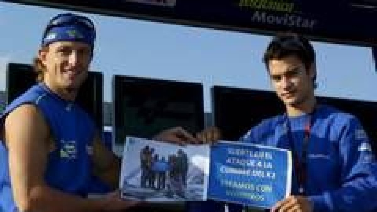 Sete Gibernau y Pedrosa apoyan a los montañeros de «Al filo de lo imposible» que atacan el K-2