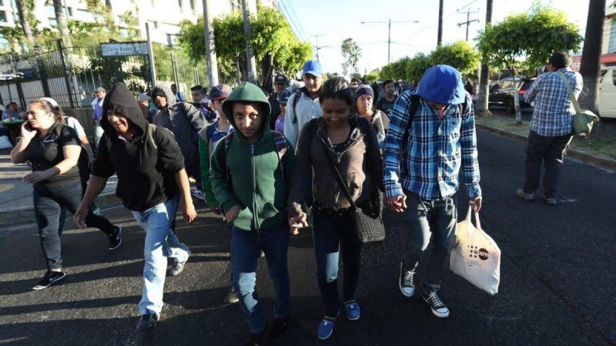 Esta caravana es la primera que sale en 2019.