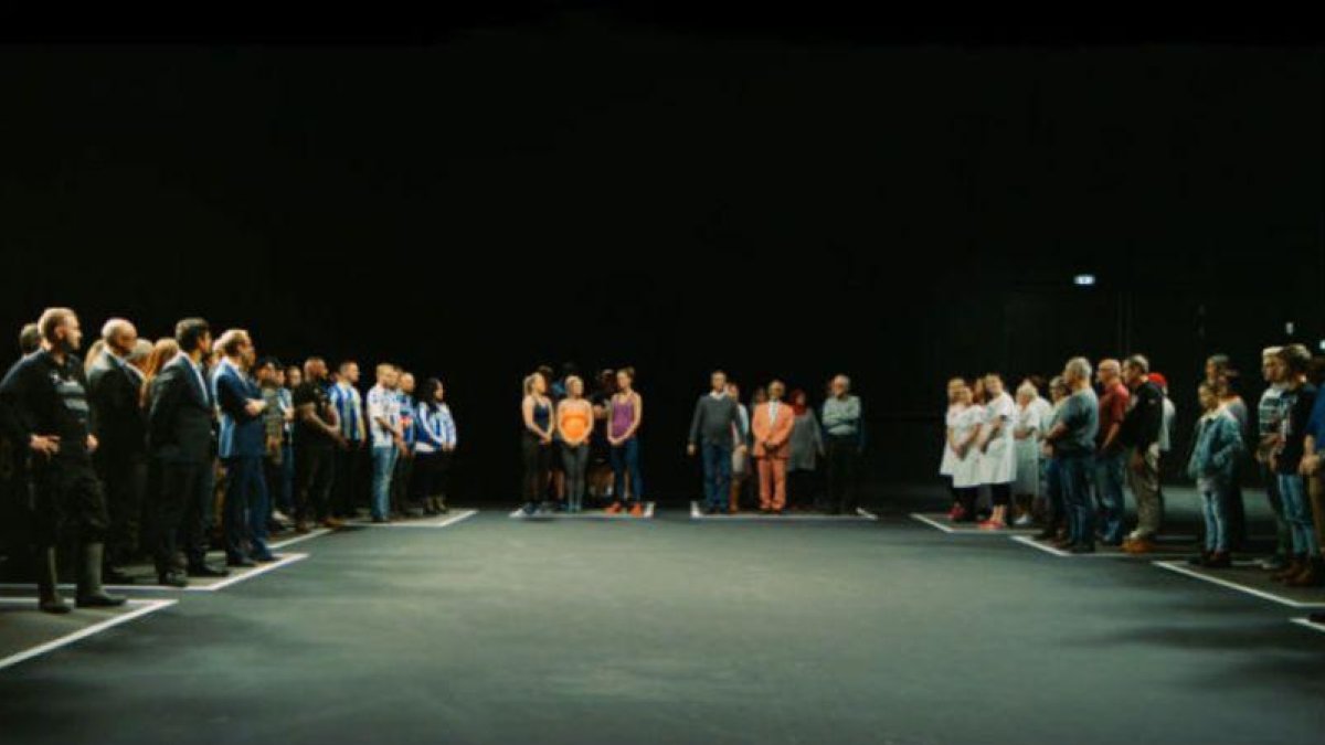 Los participantes en el espot  'All that we share', de la televisión danesa TV-2.
