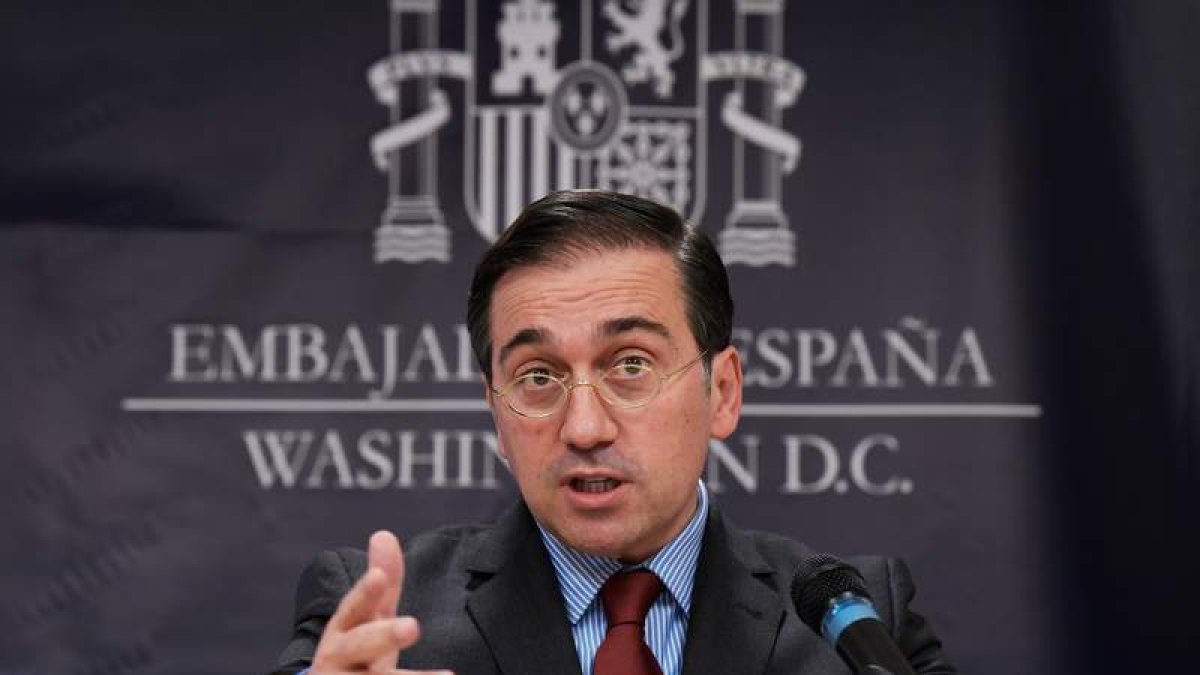 El ministro de Asuntos Exteriores de España, José Manuel Albares. LENIN NOLLY