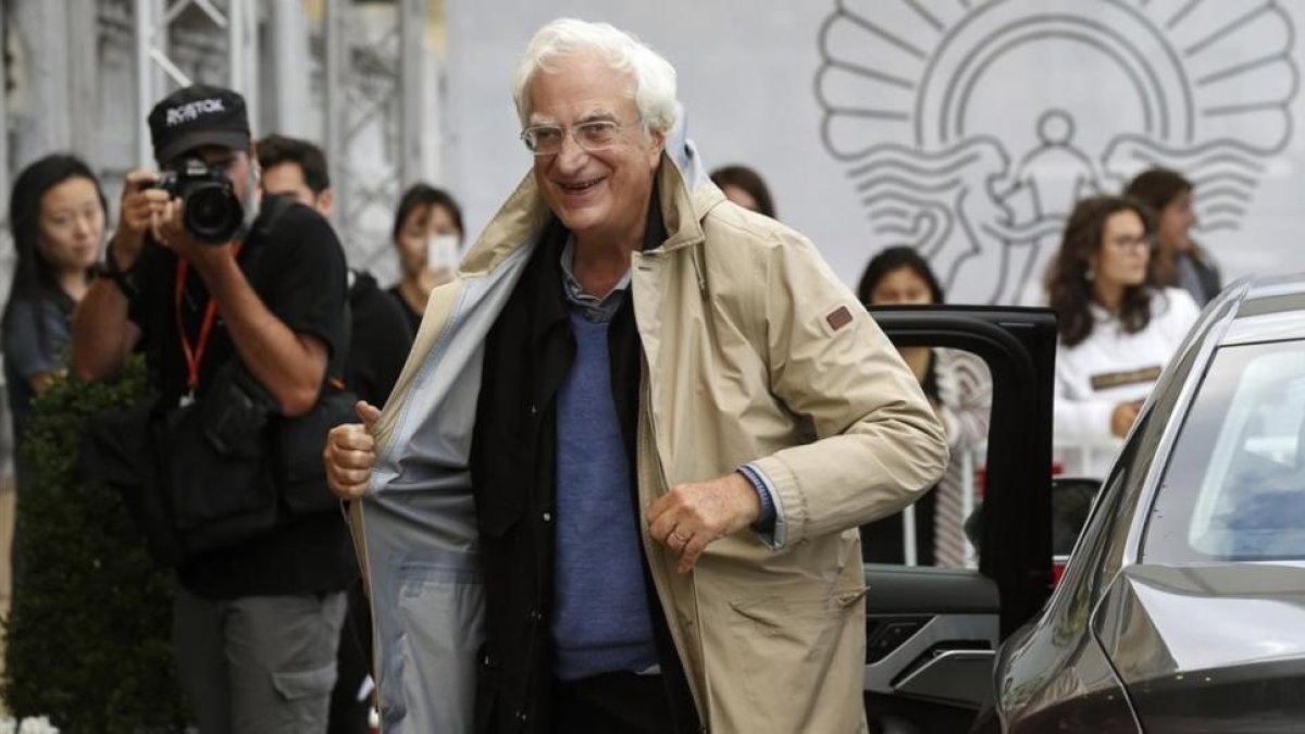 El cineasta francés Bertrand Tavernier, en San Sebastián, donde presenta 'Las películas de mi vida'.
