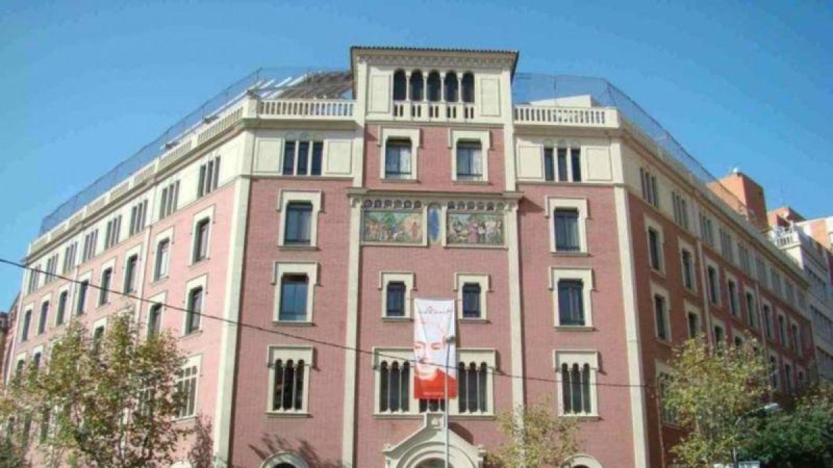 La escuela Claret de Barcelona.