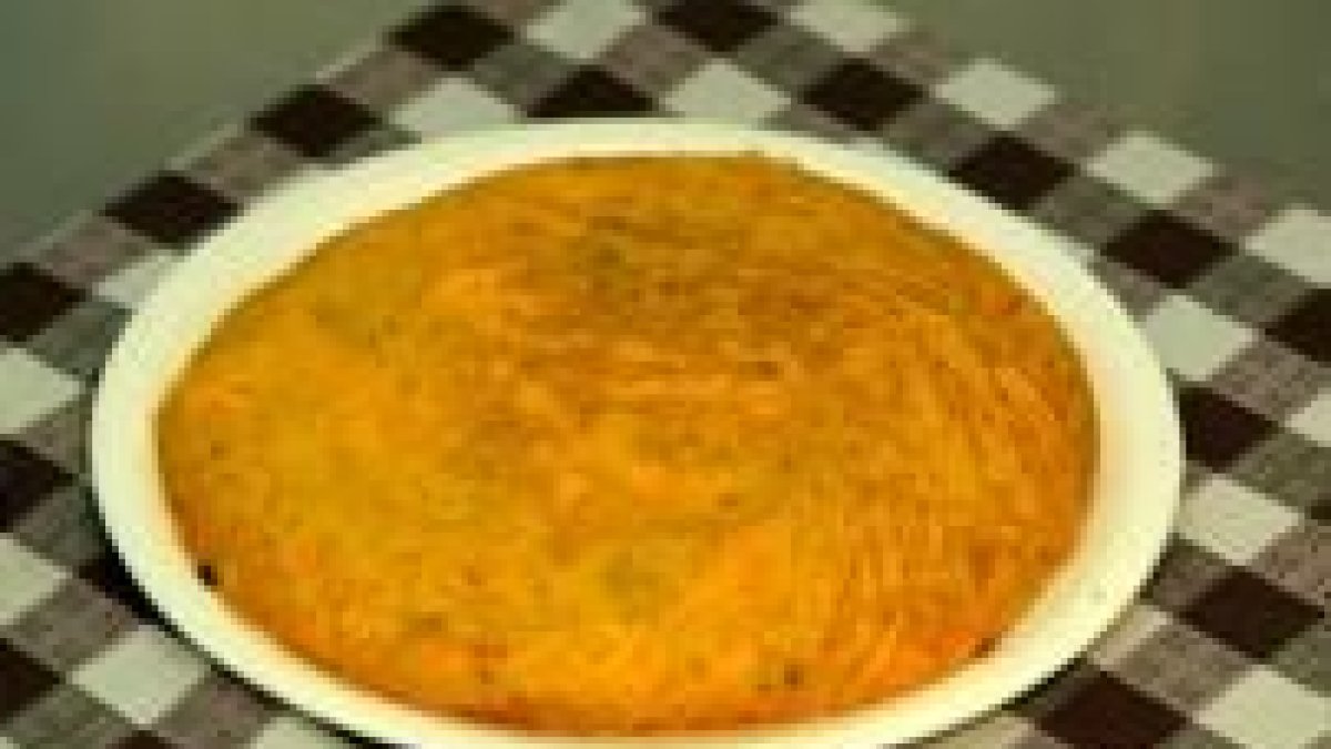 Foto de archivo de una tortilla guisada al estilo gallego