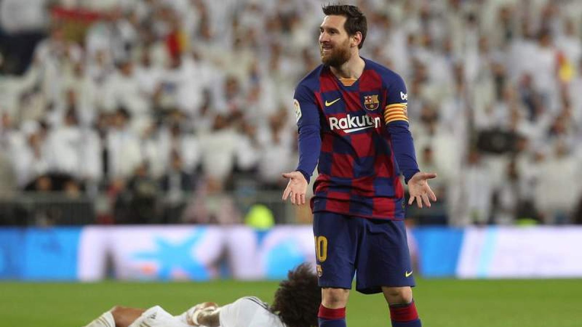 El Clásico también dejó constancia de que Leo Messi no está fino.