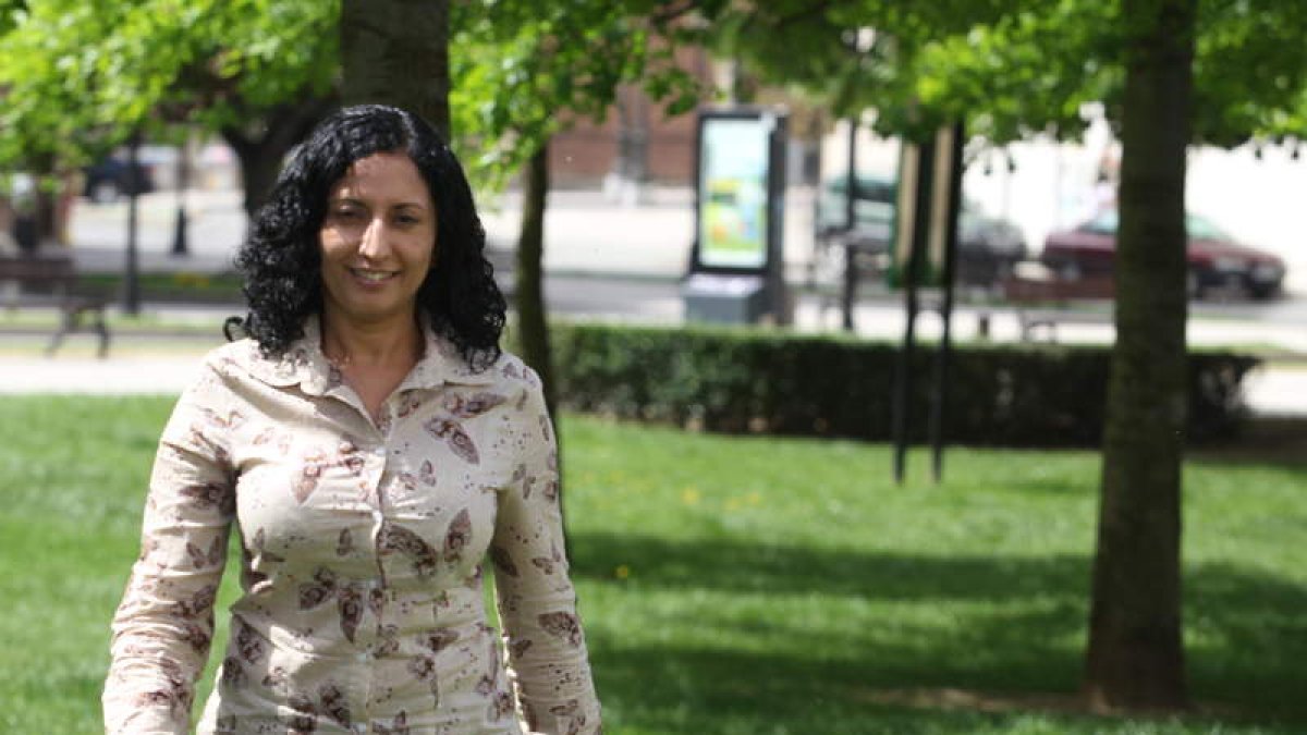 Ivelisse Martínez, presidenta del PLD en el Bierzo.