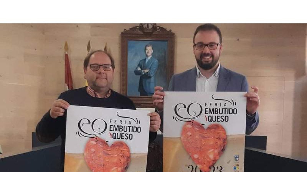 Javier Carrera y Luis Fernando Miguélez presentaron el cartel. DL