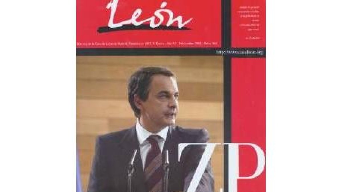 Portada de la nueva revista de la Casa de León en Madrid
