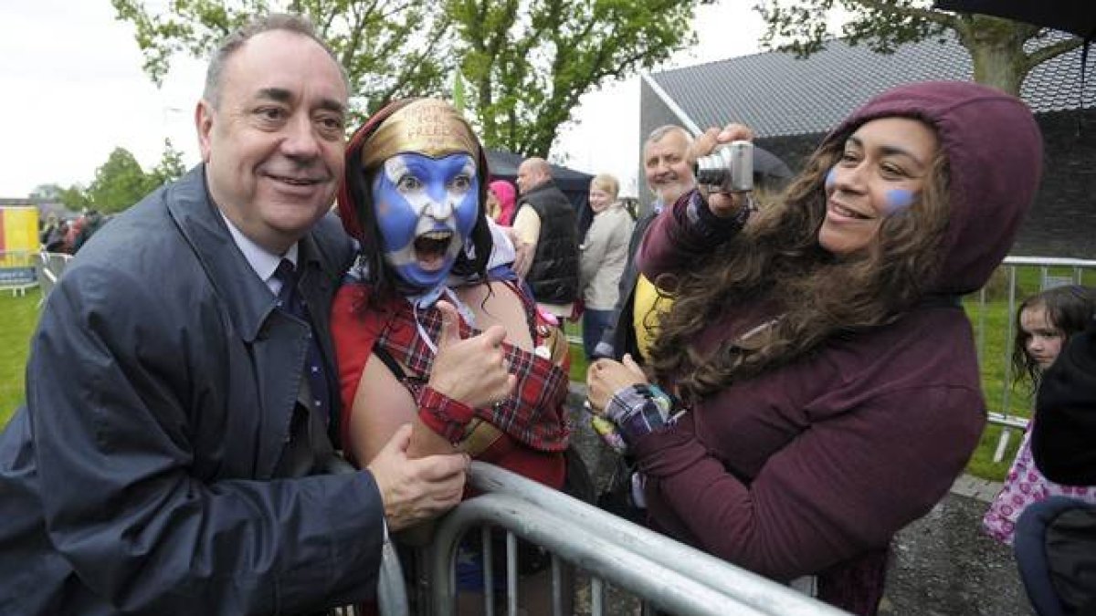 Salmond, en foto de archivo.